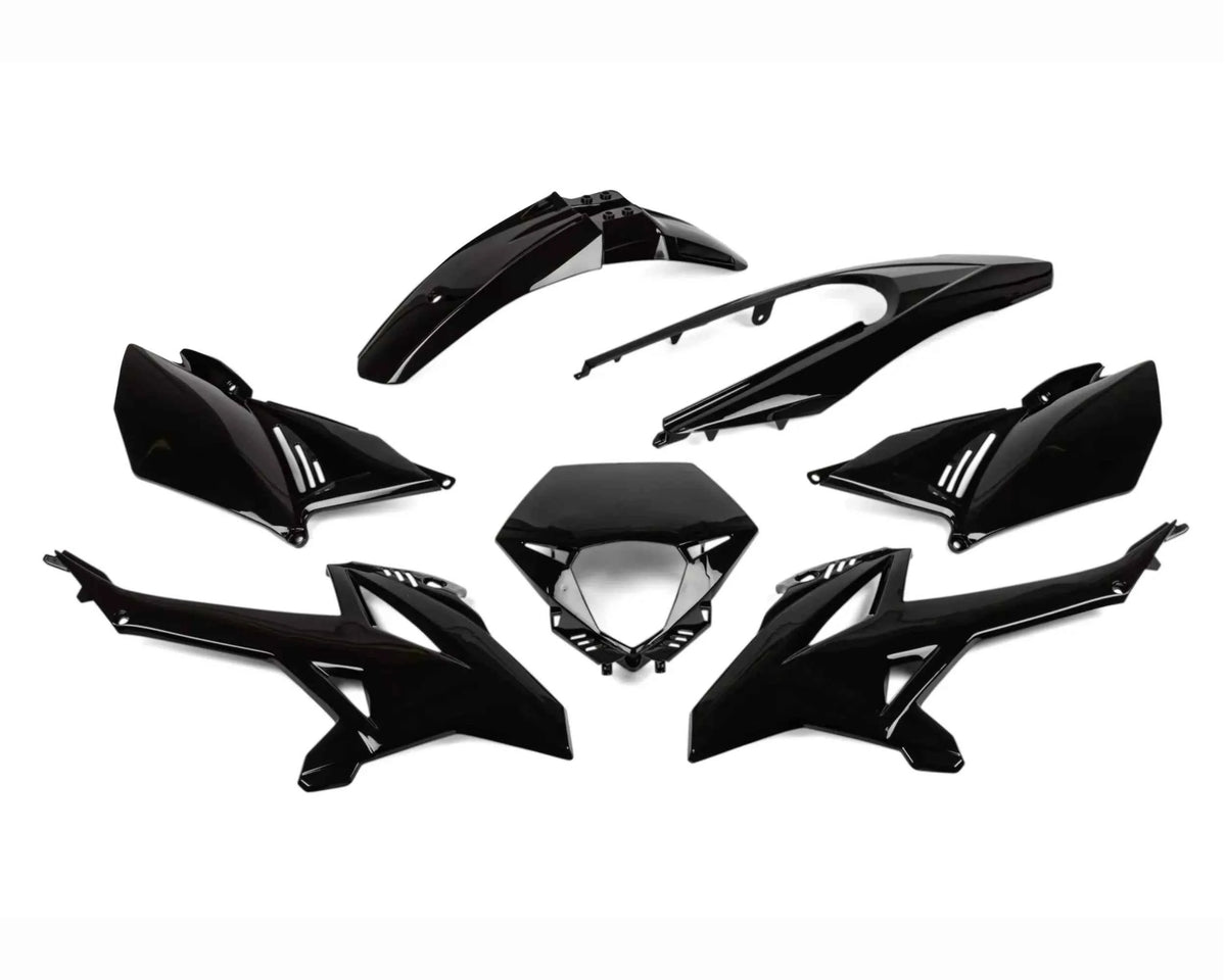 BETA RR 50 2012-2020 / RR 125 AC 2015-2018 Plastic Kit With Supermoto front fender