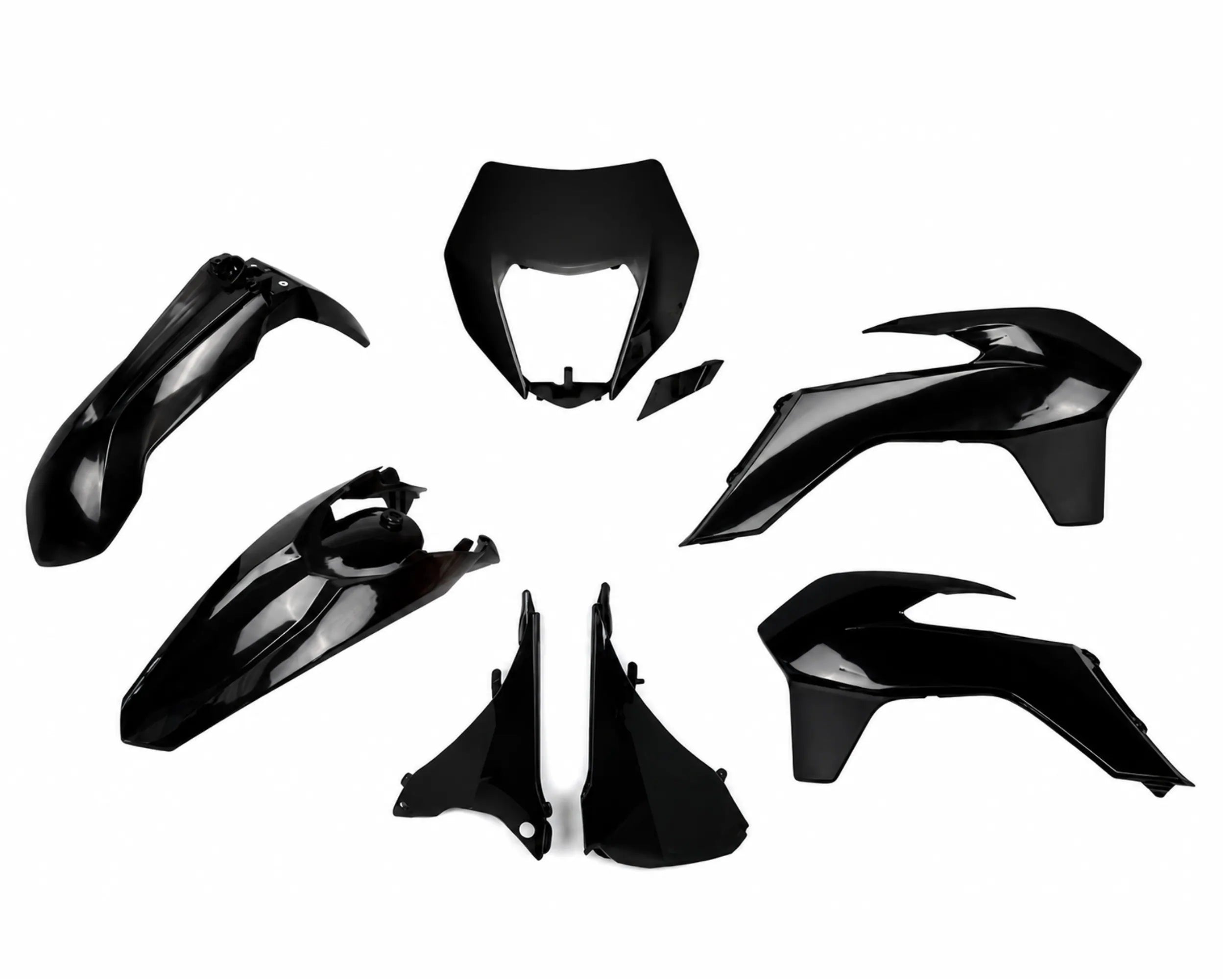 KTM EXC EXC-F 2014-2016 plastic kit with airbox cover