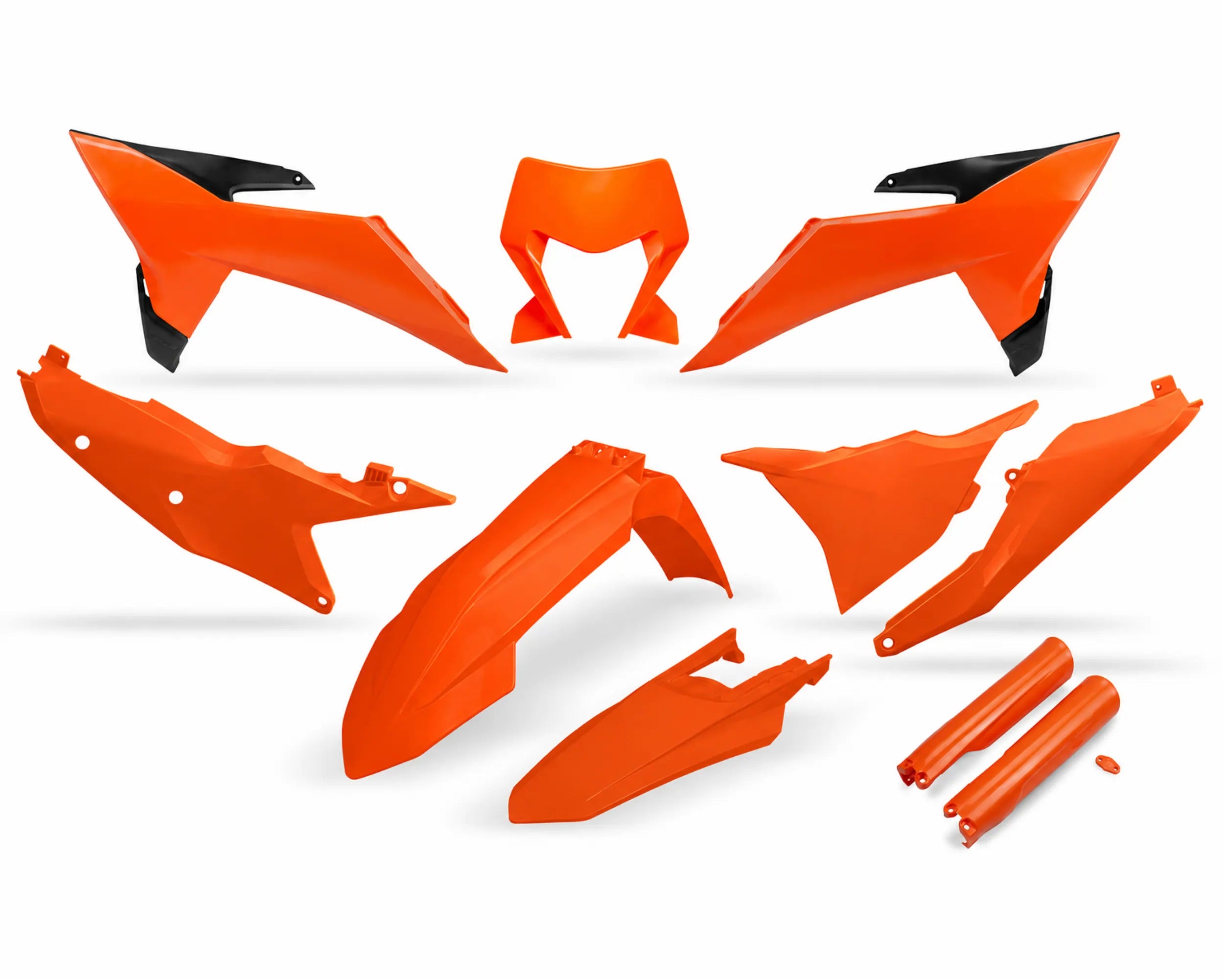 KTM EXC-F 2026 2027 plastic kit for supermoto motorcycle