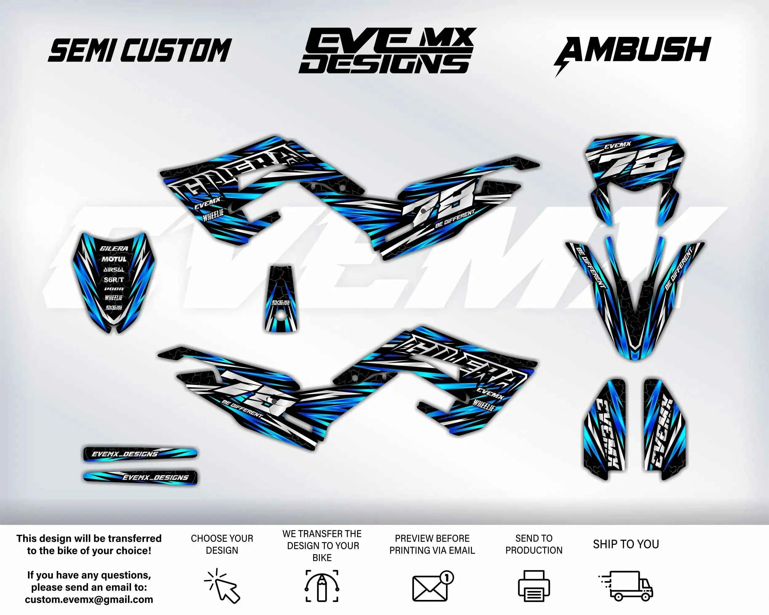 AMBUSH - Graphics kit