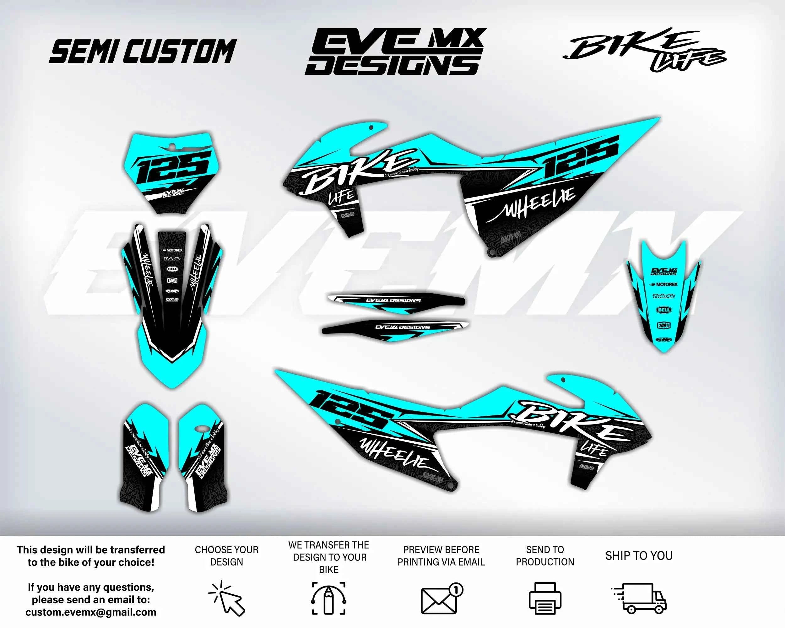 BIKELIFE- Graphics kit