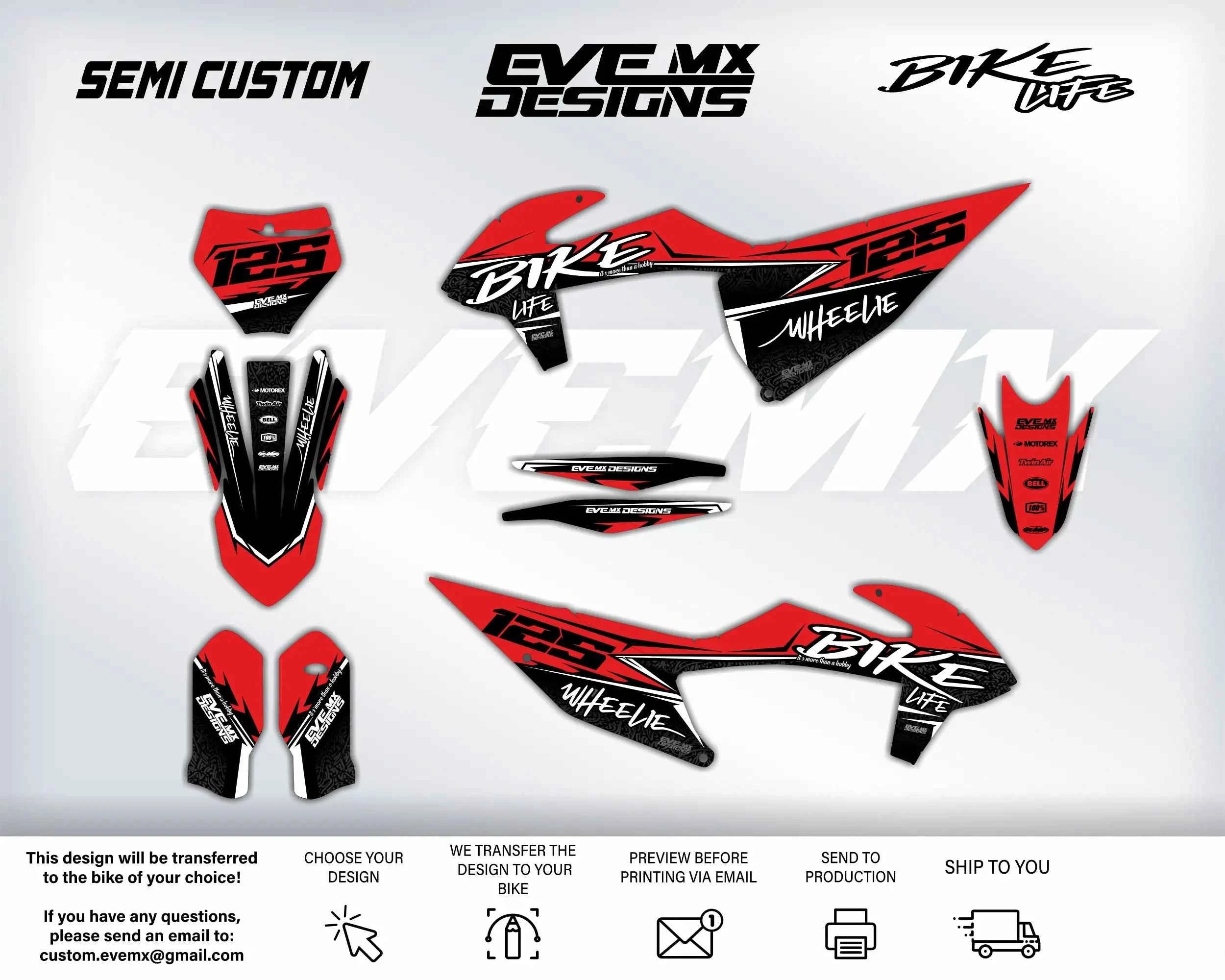 BIKELIFE- Graphics kit