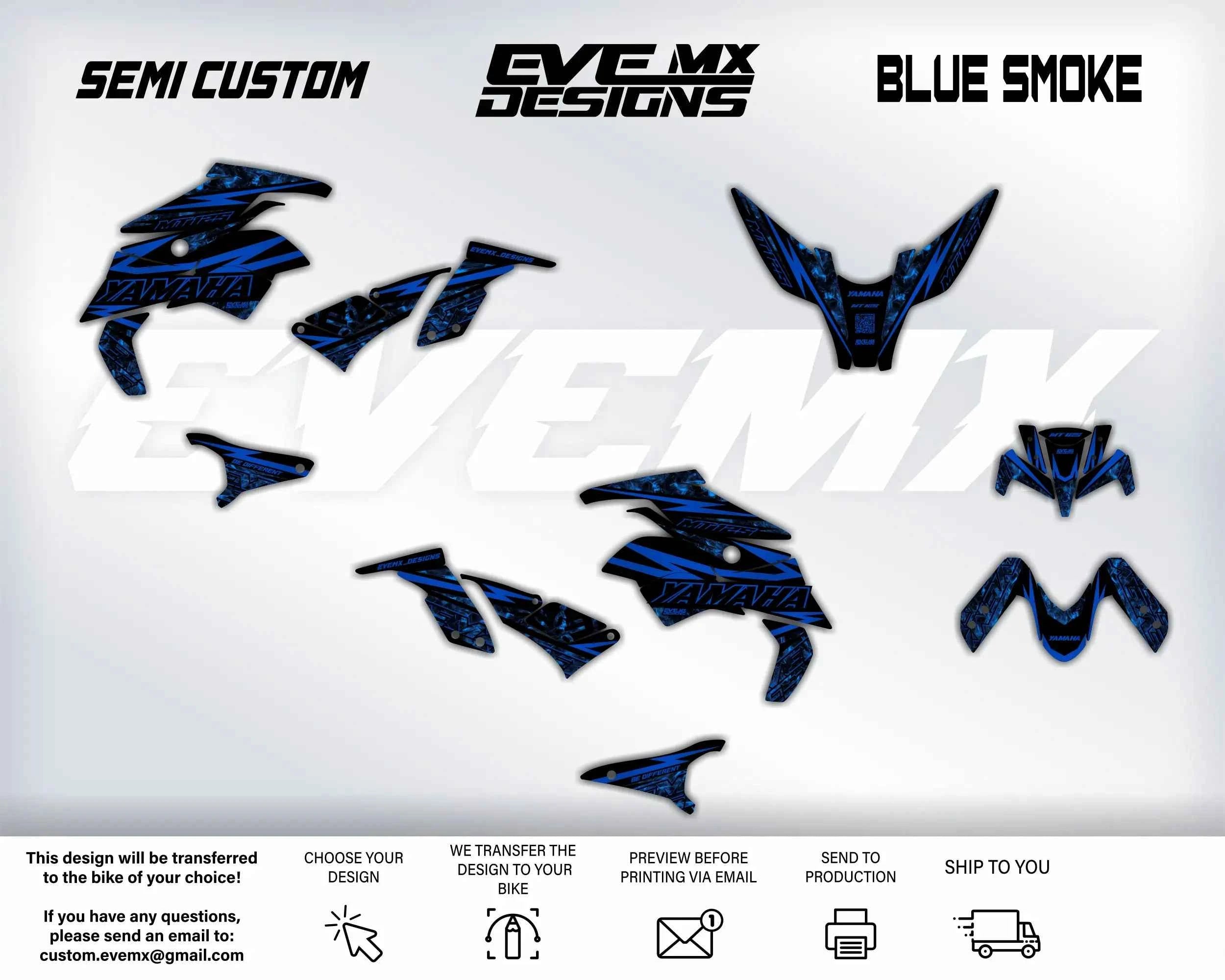 BLUE SMOKE - Graphics kit