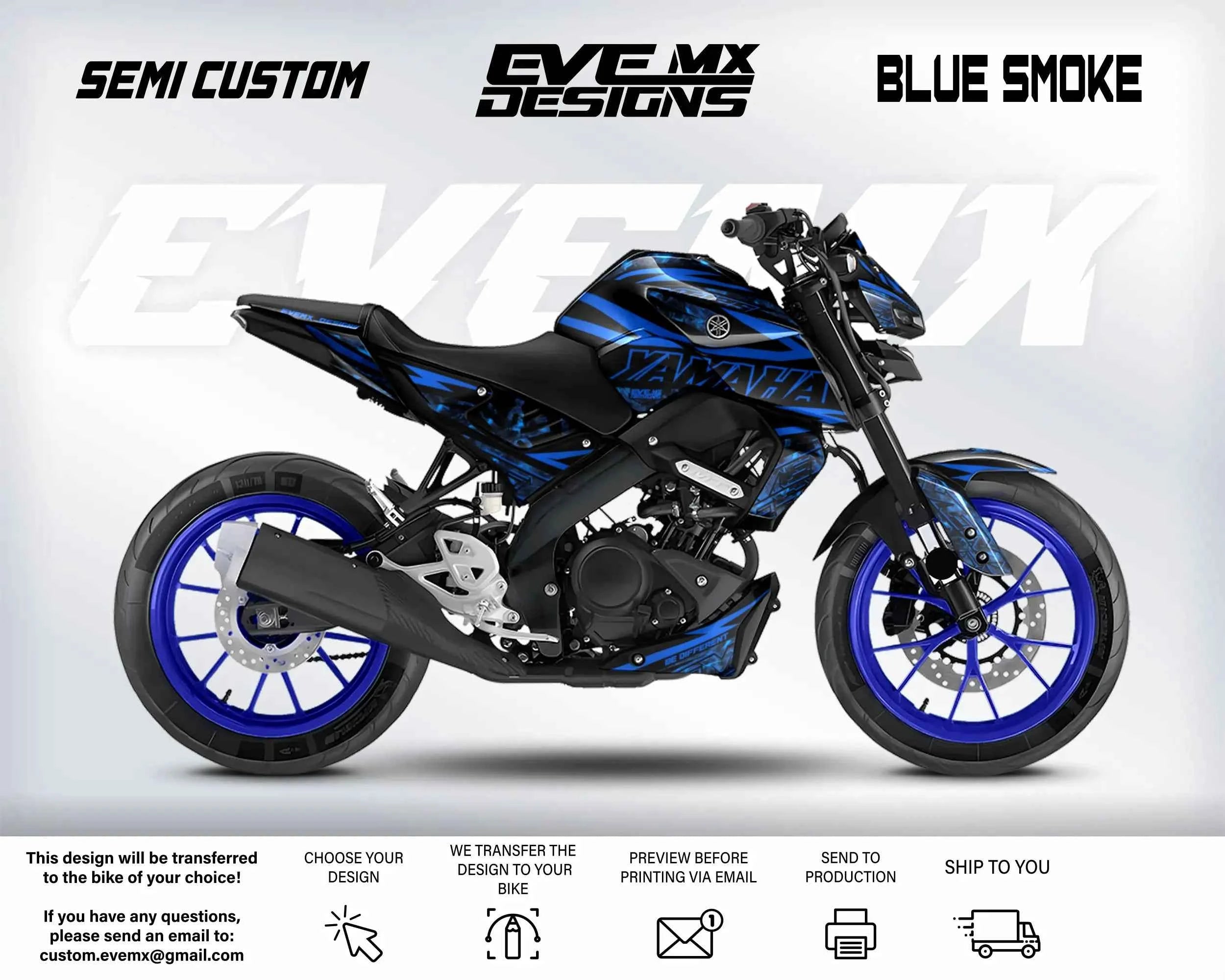 BLUE SMOKE - Graphics kit