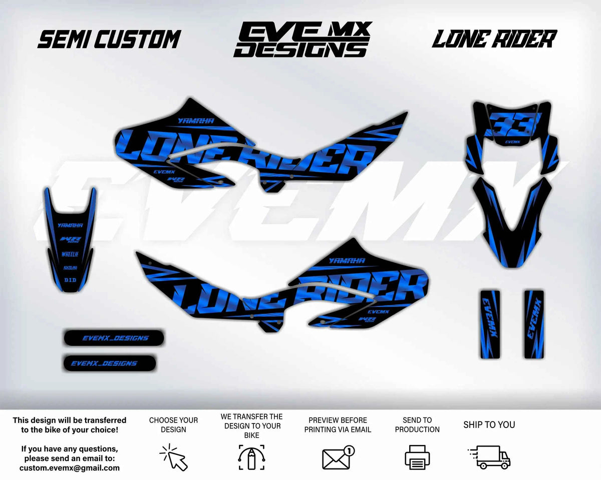 LONE RIDER - Graphics kit