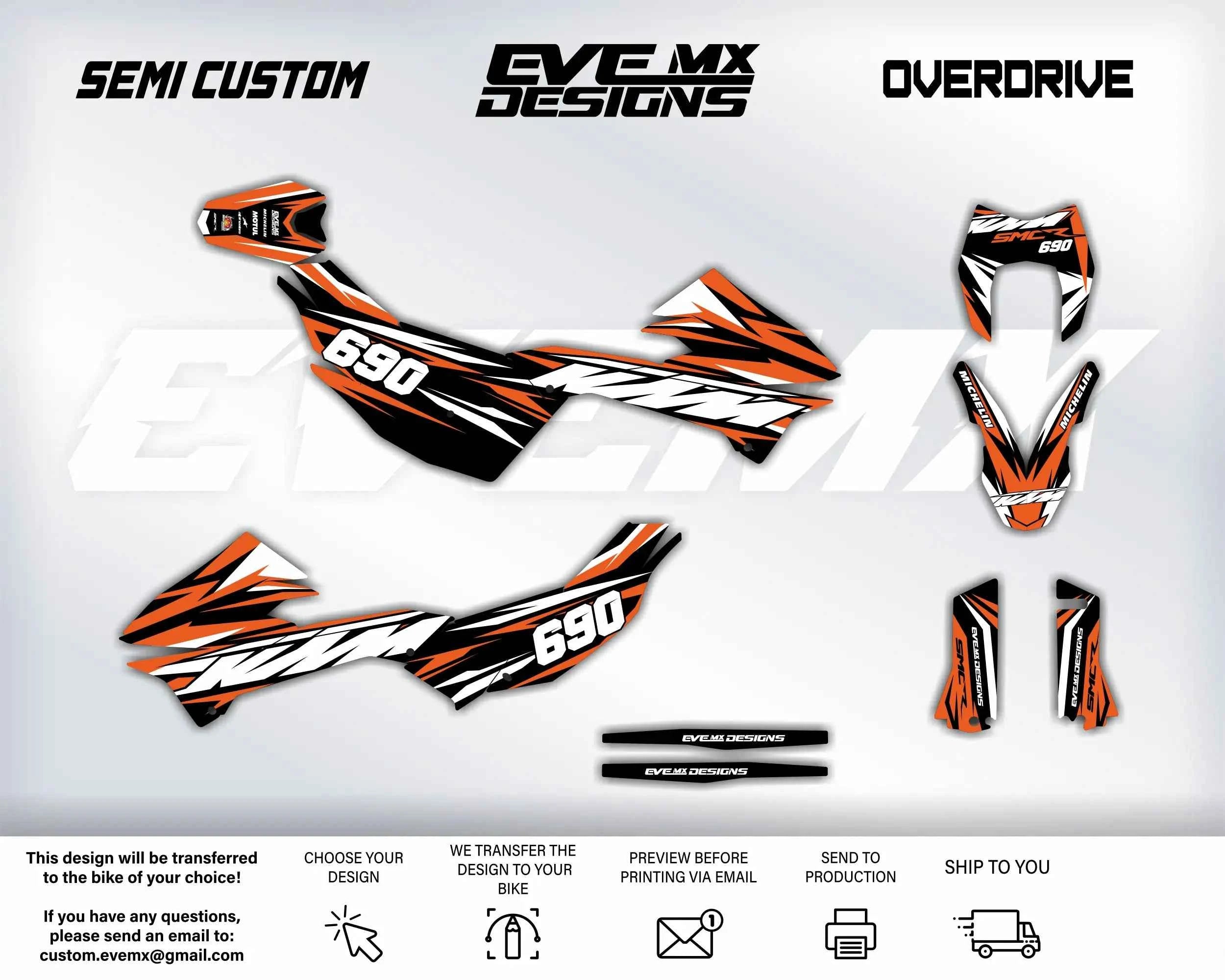 OVERDRIVE - Graphics kit