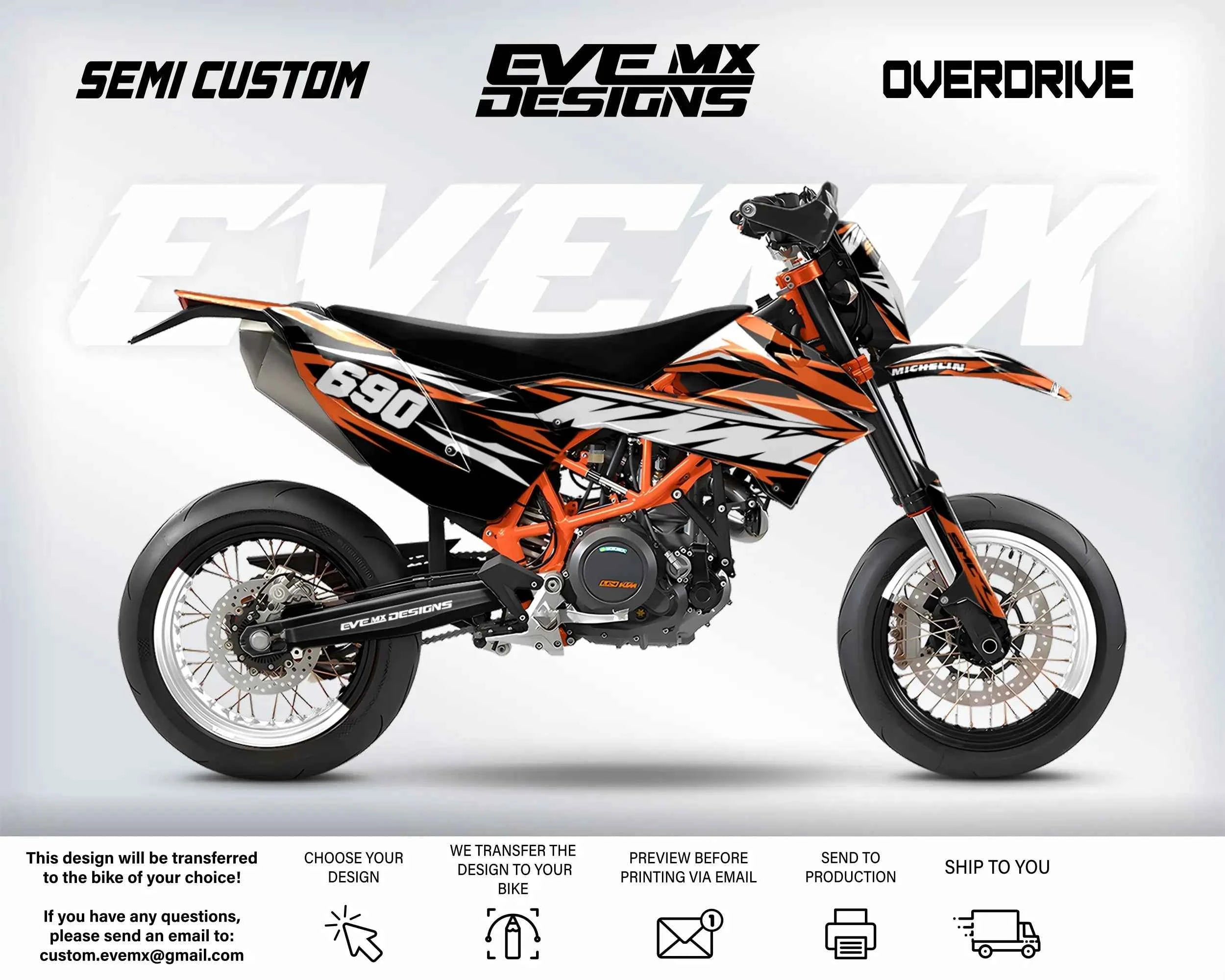 OVERDRIVE - Graphics kit