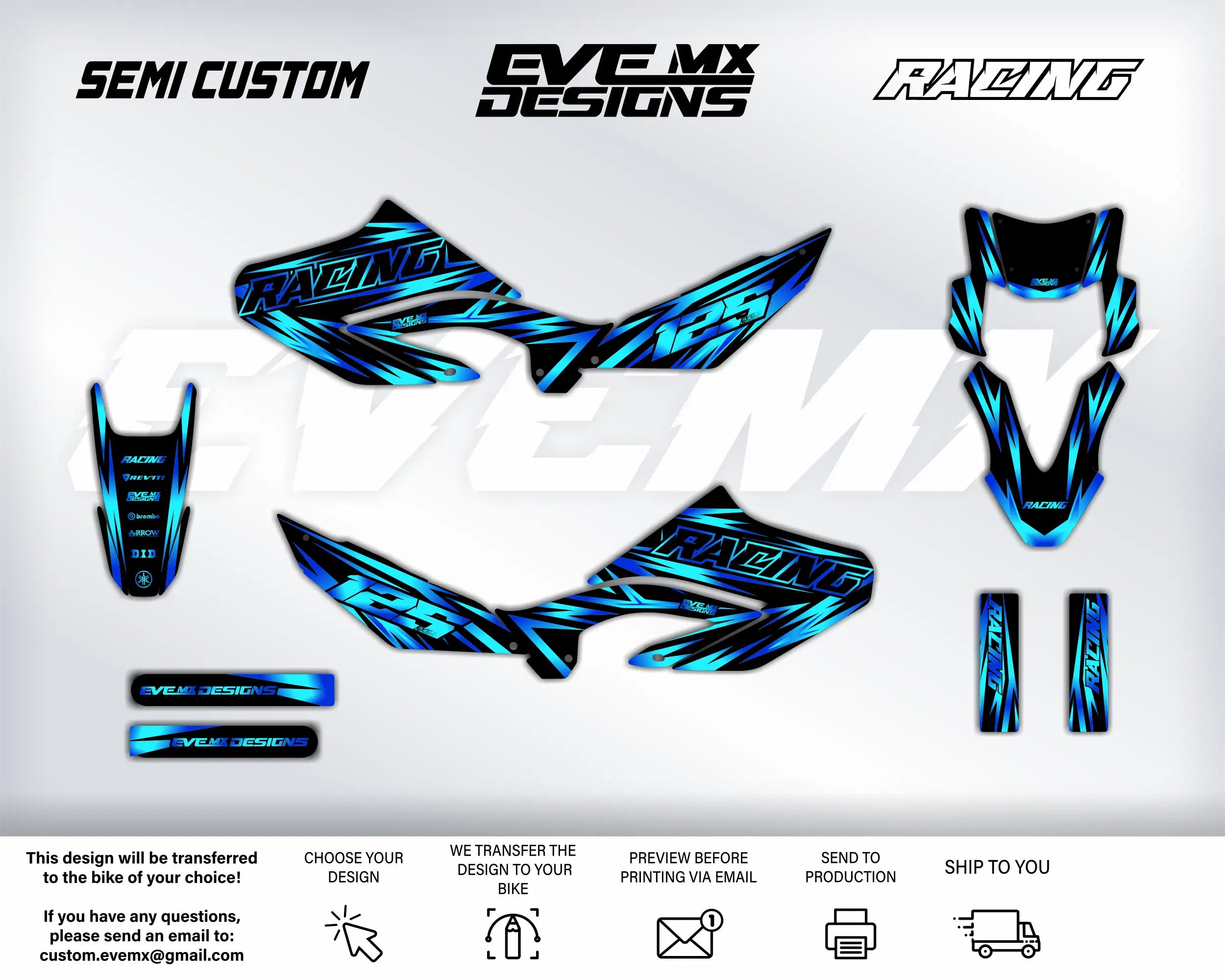 RACING - Graphics kit