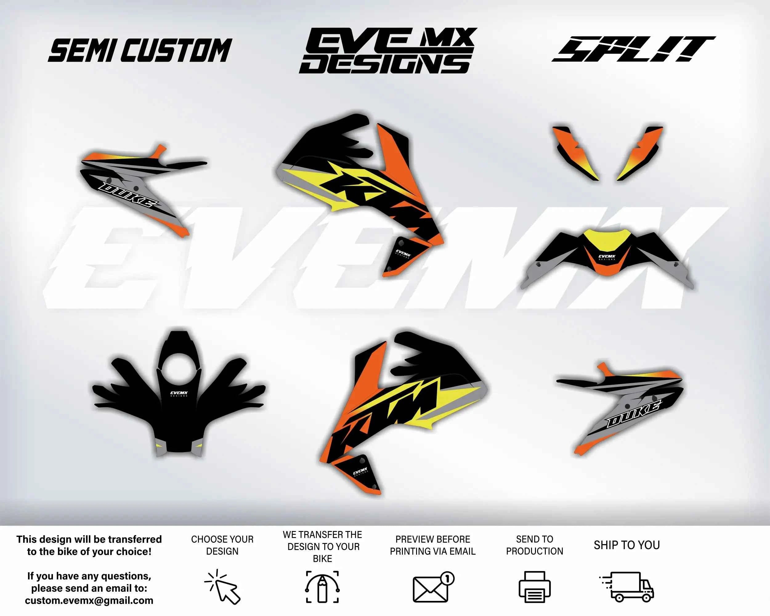 SPLIT - Graphics kit