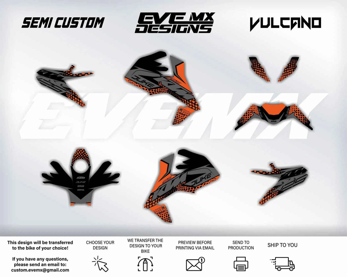 VULCANO - Graphics kit