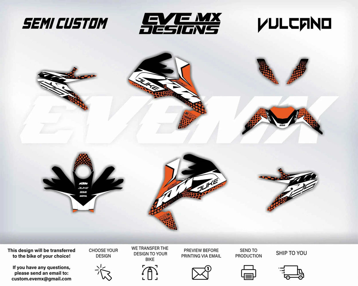 VULCANO - Graphics kit
