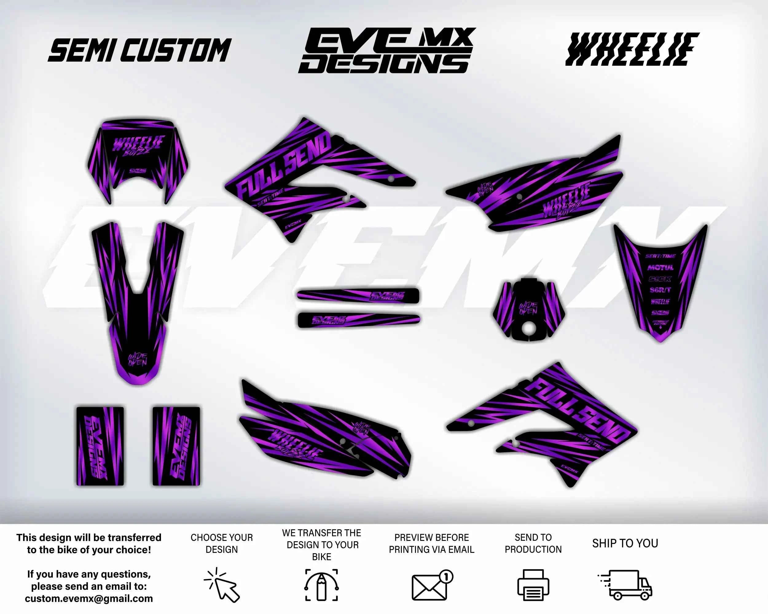 WHEELIE - Graphics kit