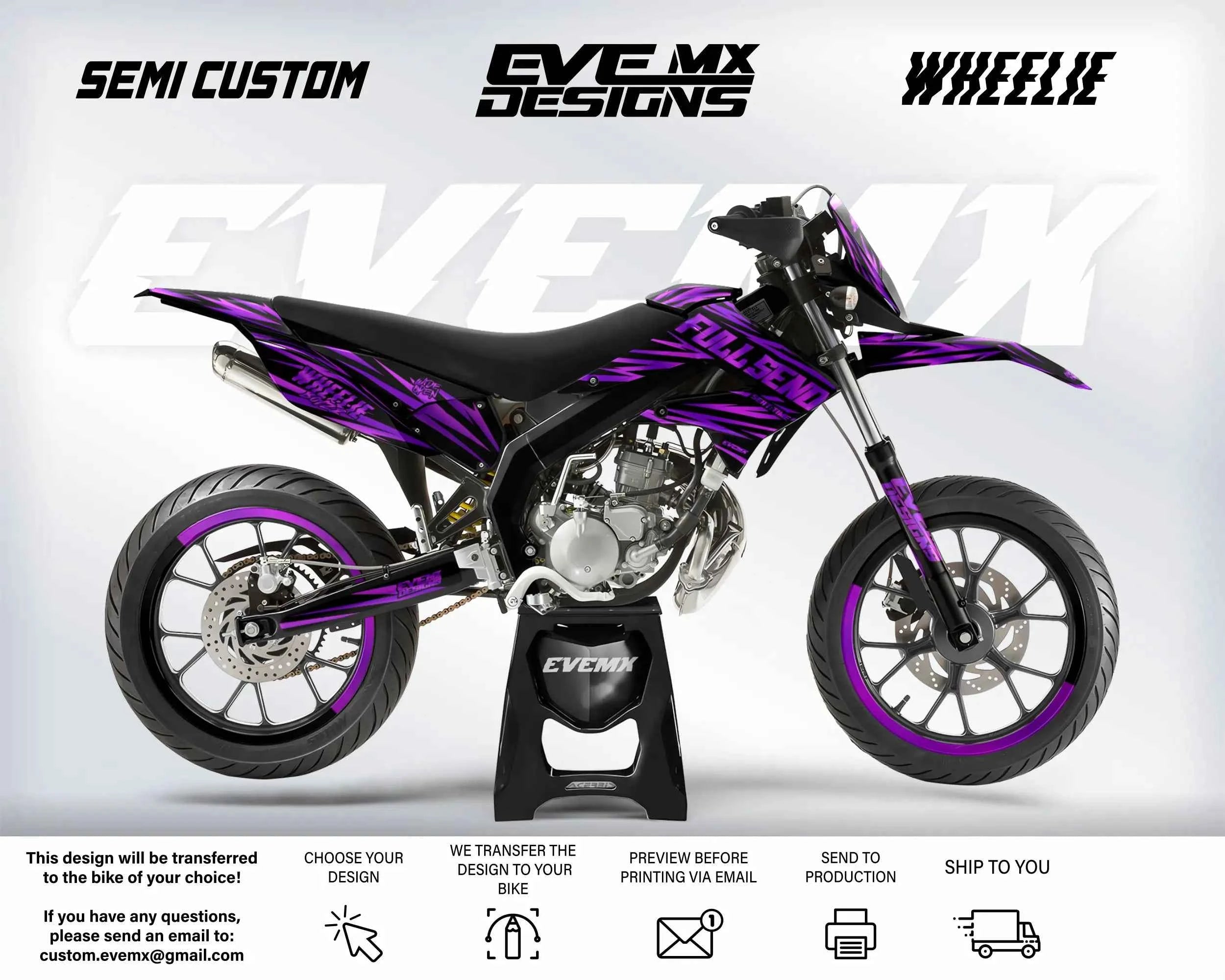 WHEELIE - Graphics kit