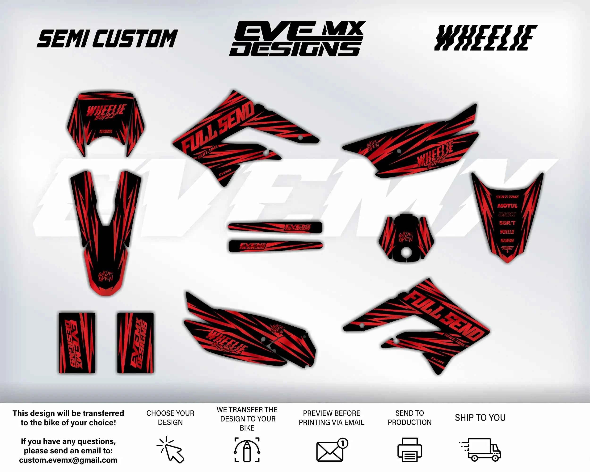 WHEELIE - Graphics kit