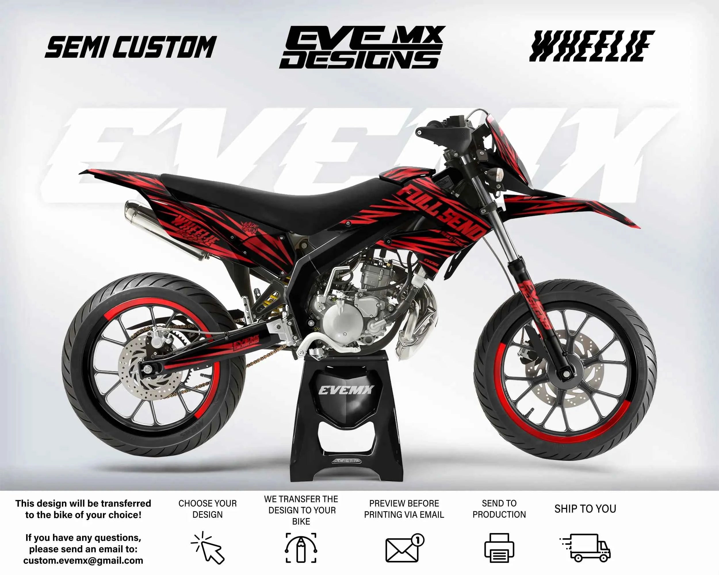 WHEELIE - Graphics kit