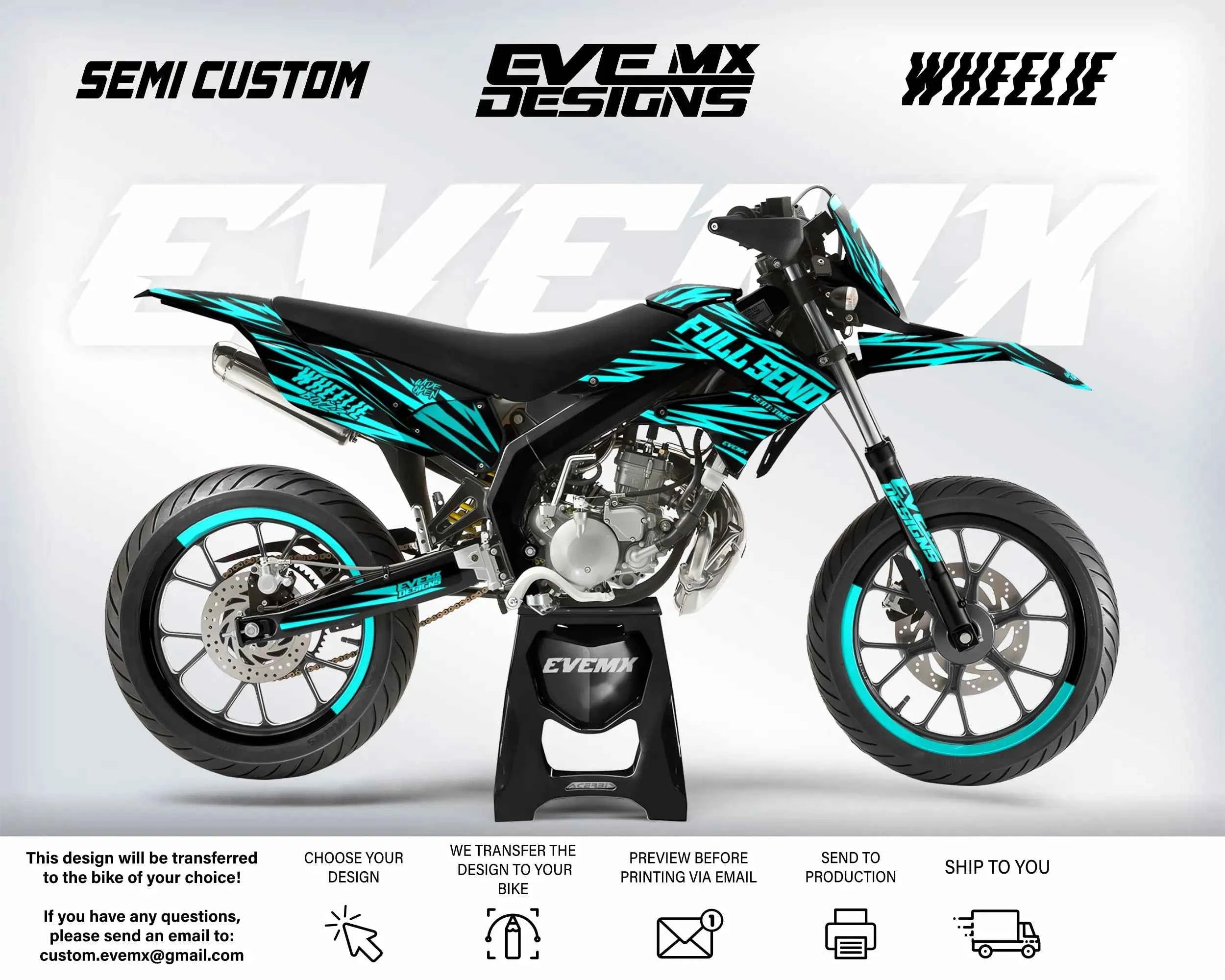 WHEELIE - Graphics kit