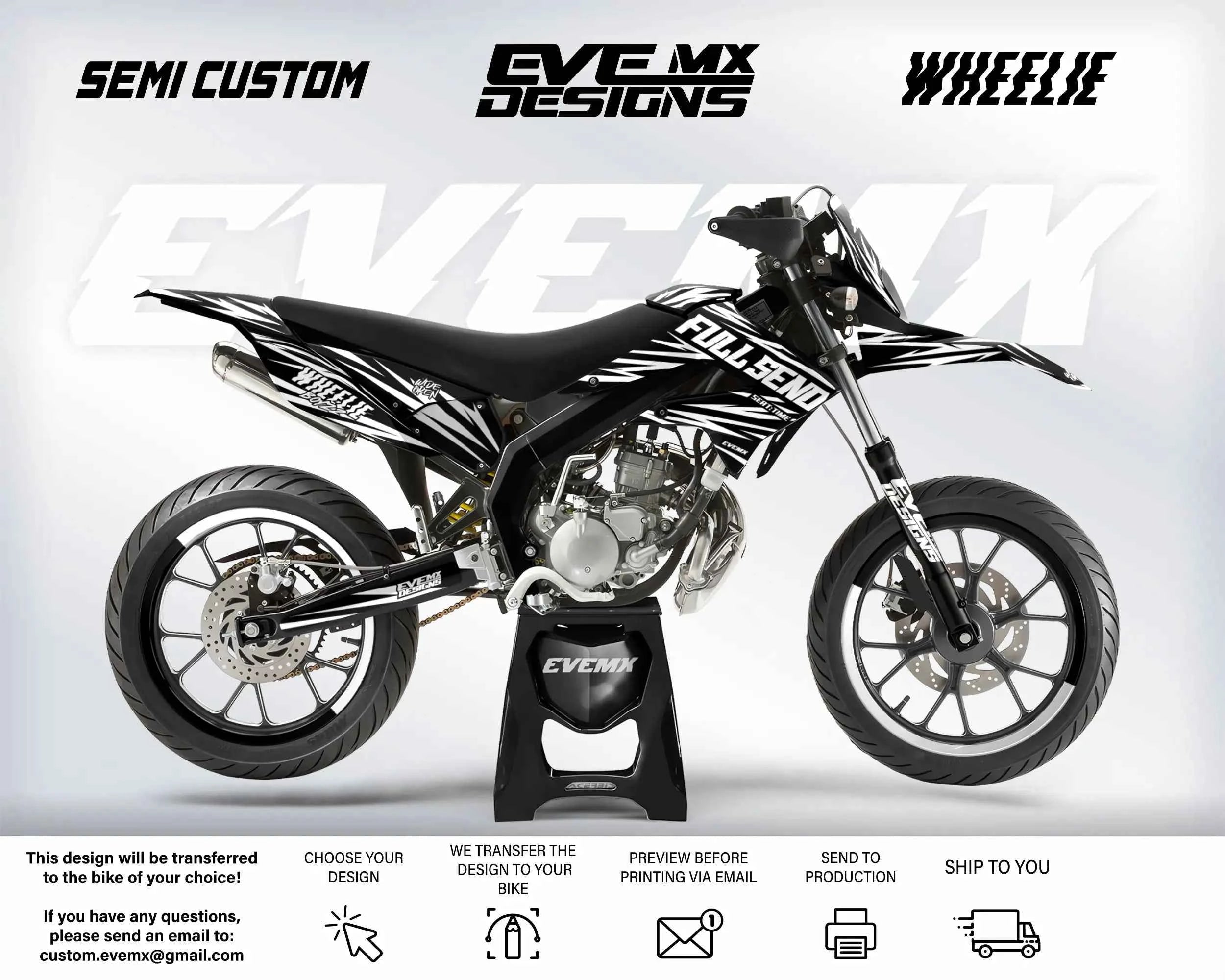 WHEELIE - Graphics kit