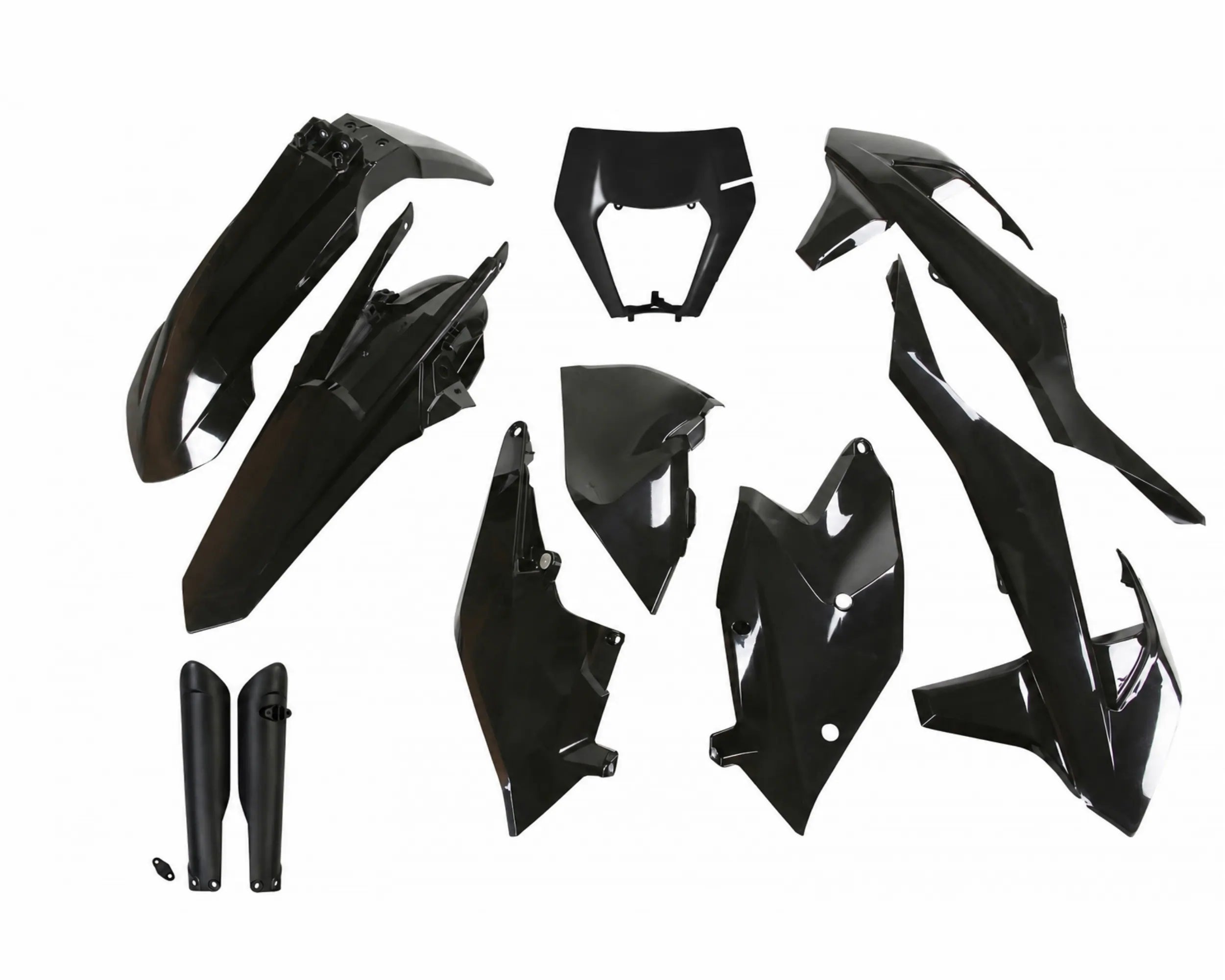 KTM EXC EXC-F 2017-2019 complete plastic kit